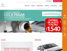 Tablet Screenshot of citroenlavoiture.com.ar